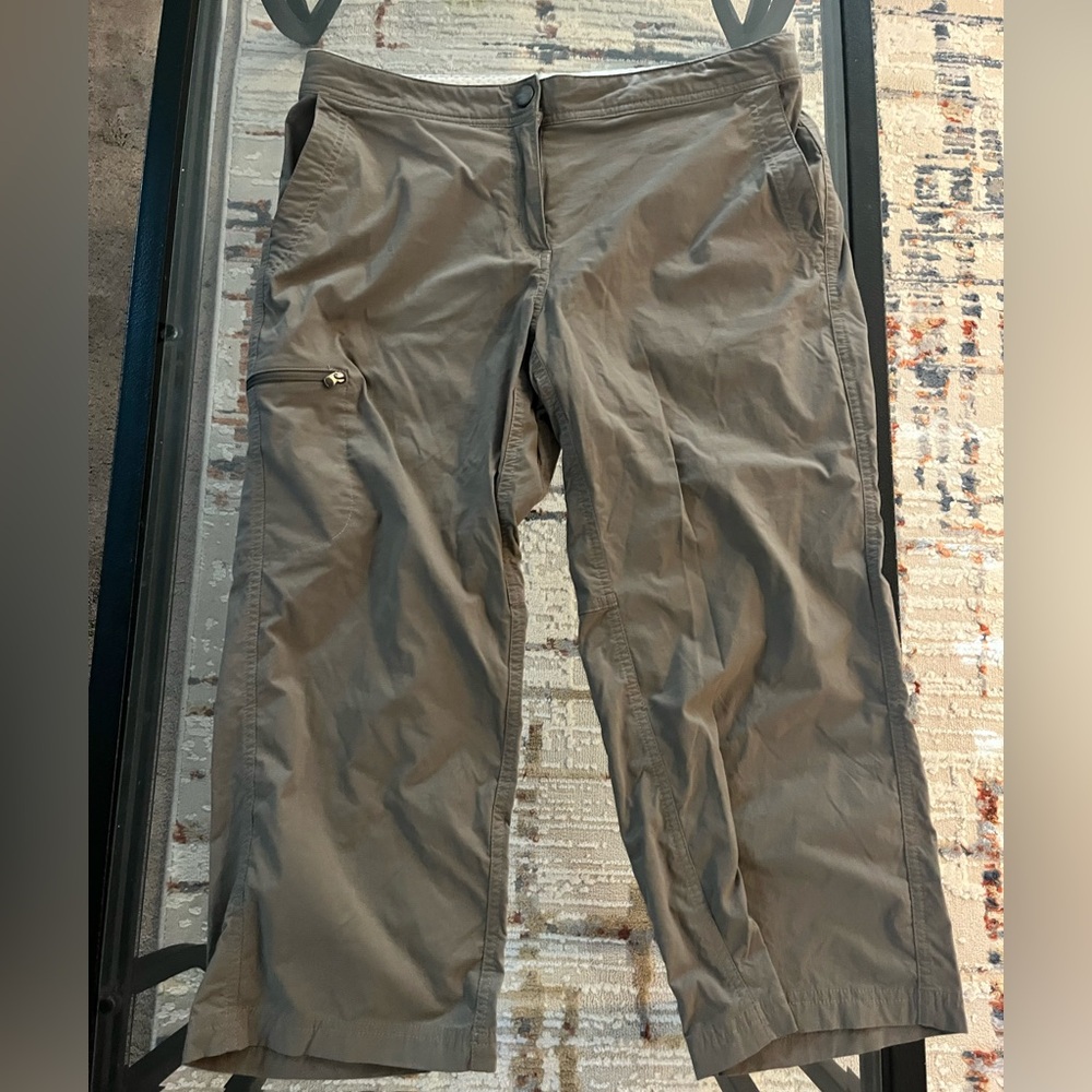 L.L. Bean Tan Capris Hiking Pants